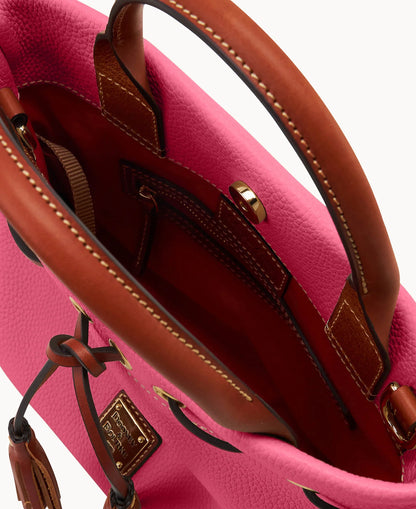 Pebble Grain Tassel Tote