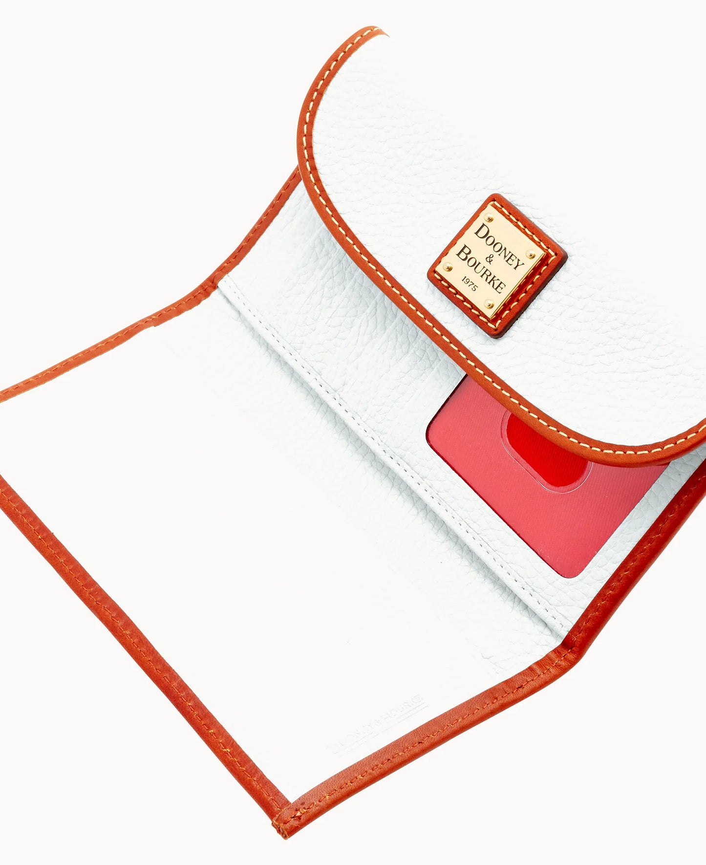 Pebble Grain Continental Clutch