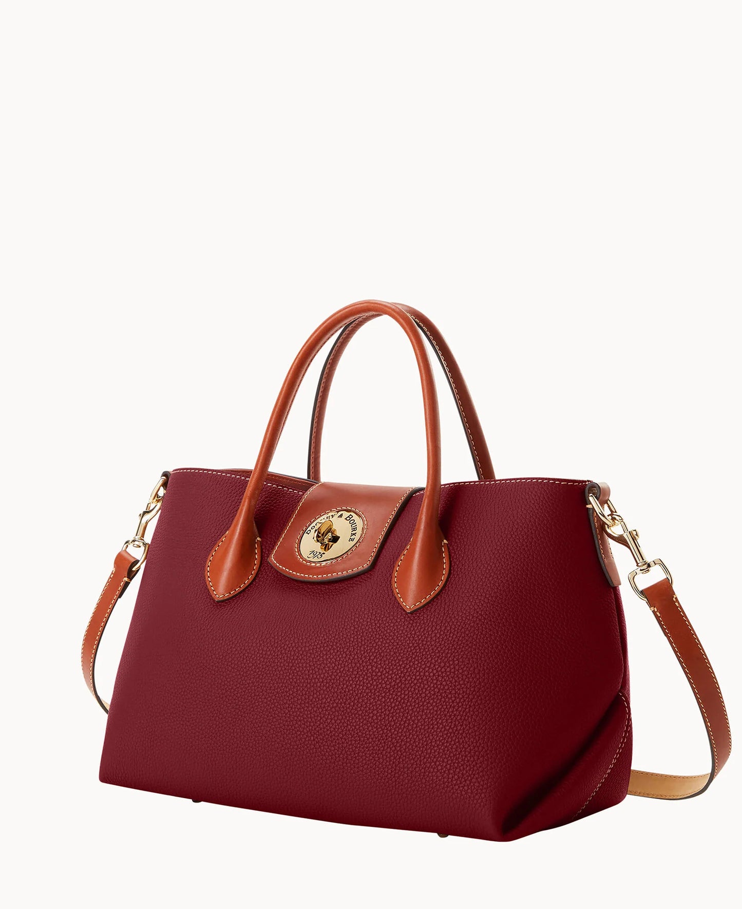 Pebble Turnlock Handle Tote 30