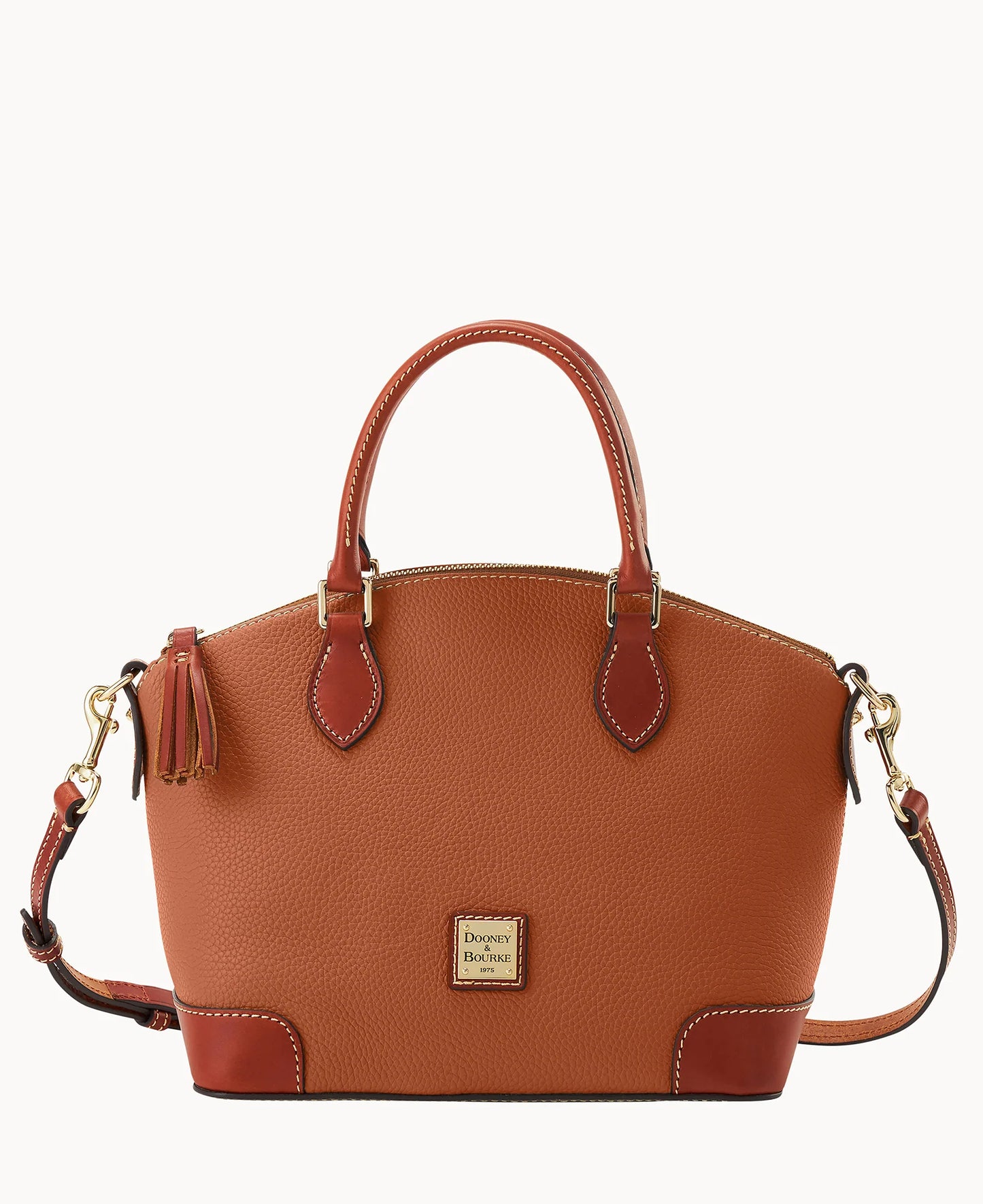Pebble Grain Geena Satchel
