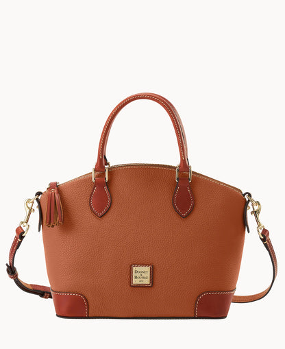 Pebble Grain Geena Satchel