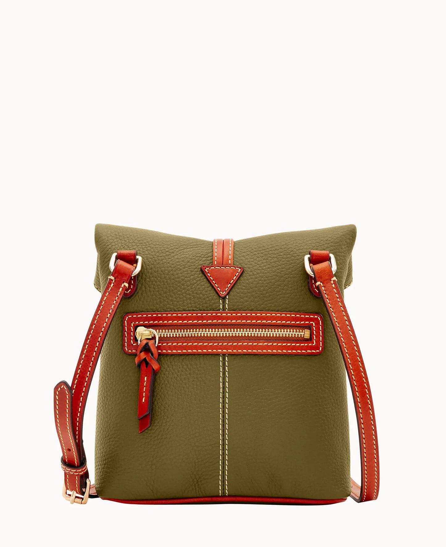 Pebble Grain Toggle Crossbody