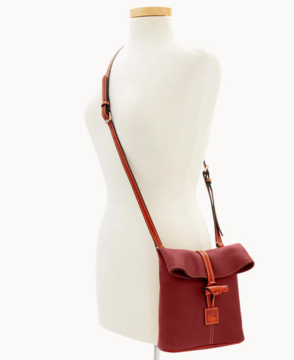 Pebble Grain Toggle Crossbody