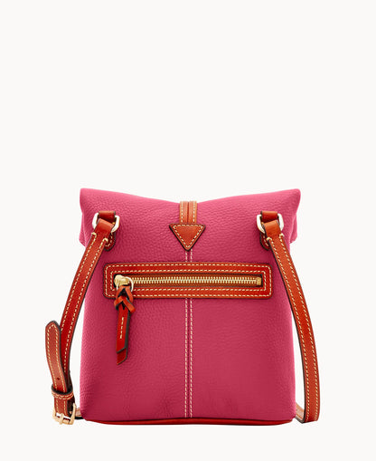 Pebble Grain Toggle Crossbody
