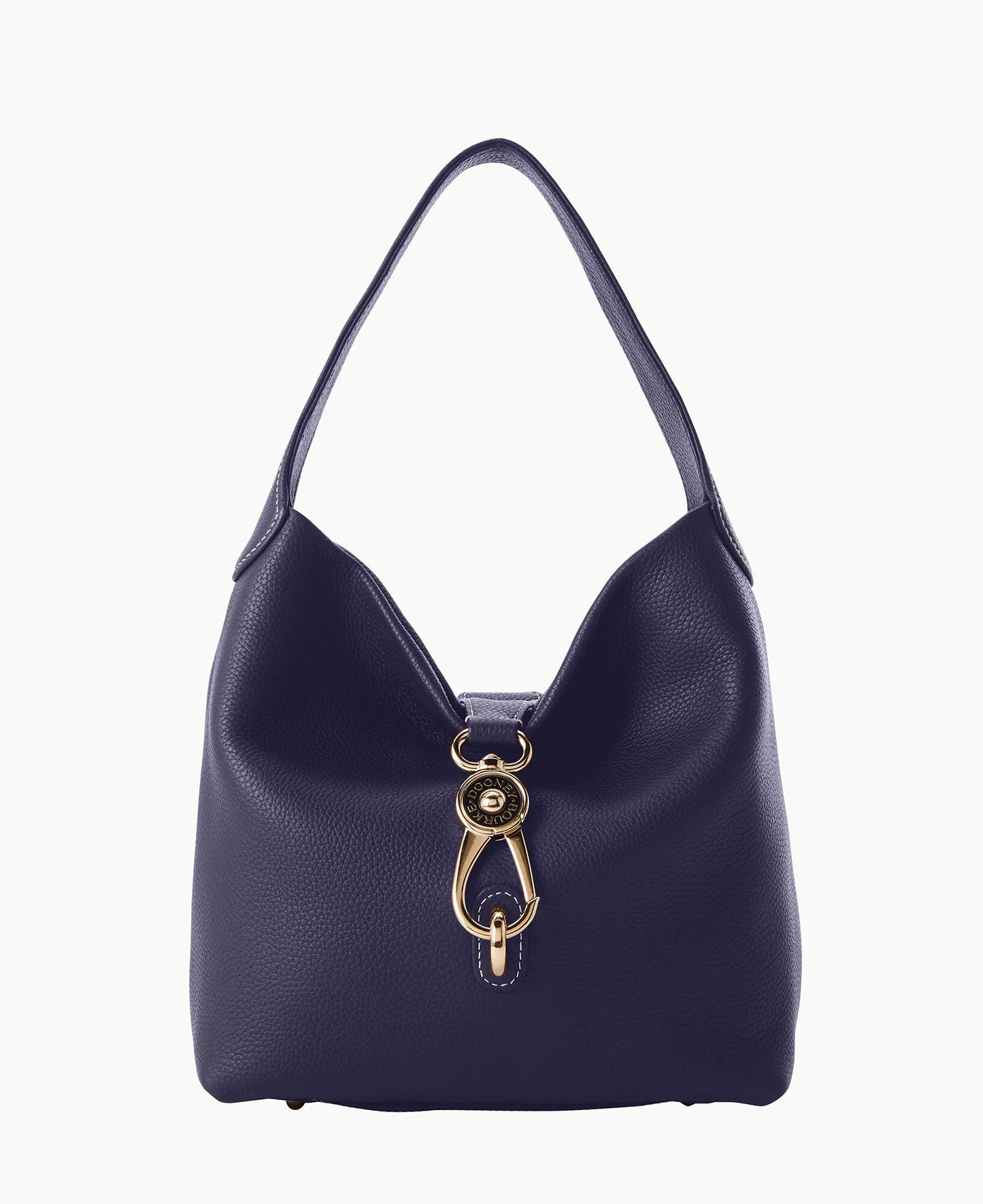 Pebble Grain Small Logo Lock Sac