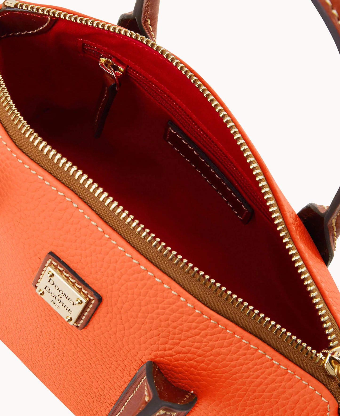 Pebble Grain Small Madeline Satchel