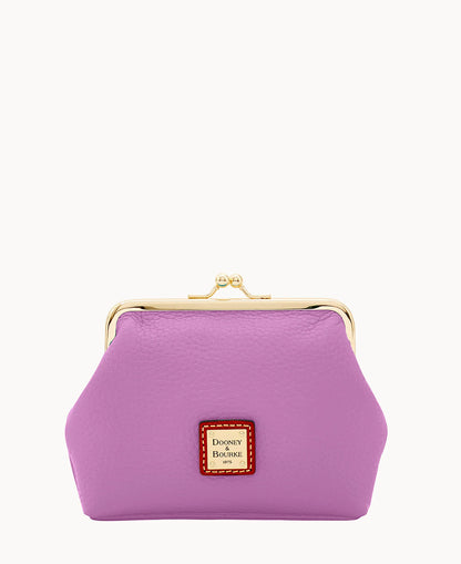 Pebble Grain Large Framed Purse