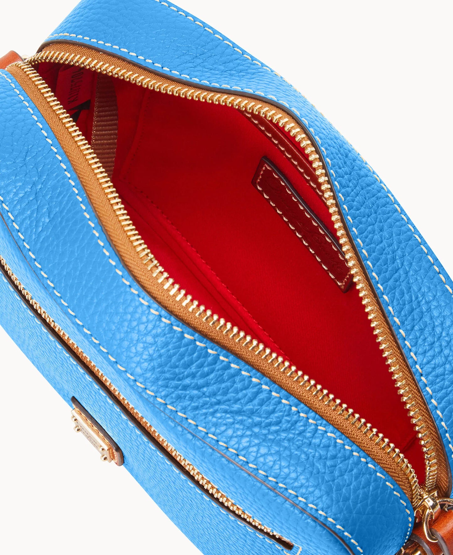 Pebble Grain Camera Zip Crossbody