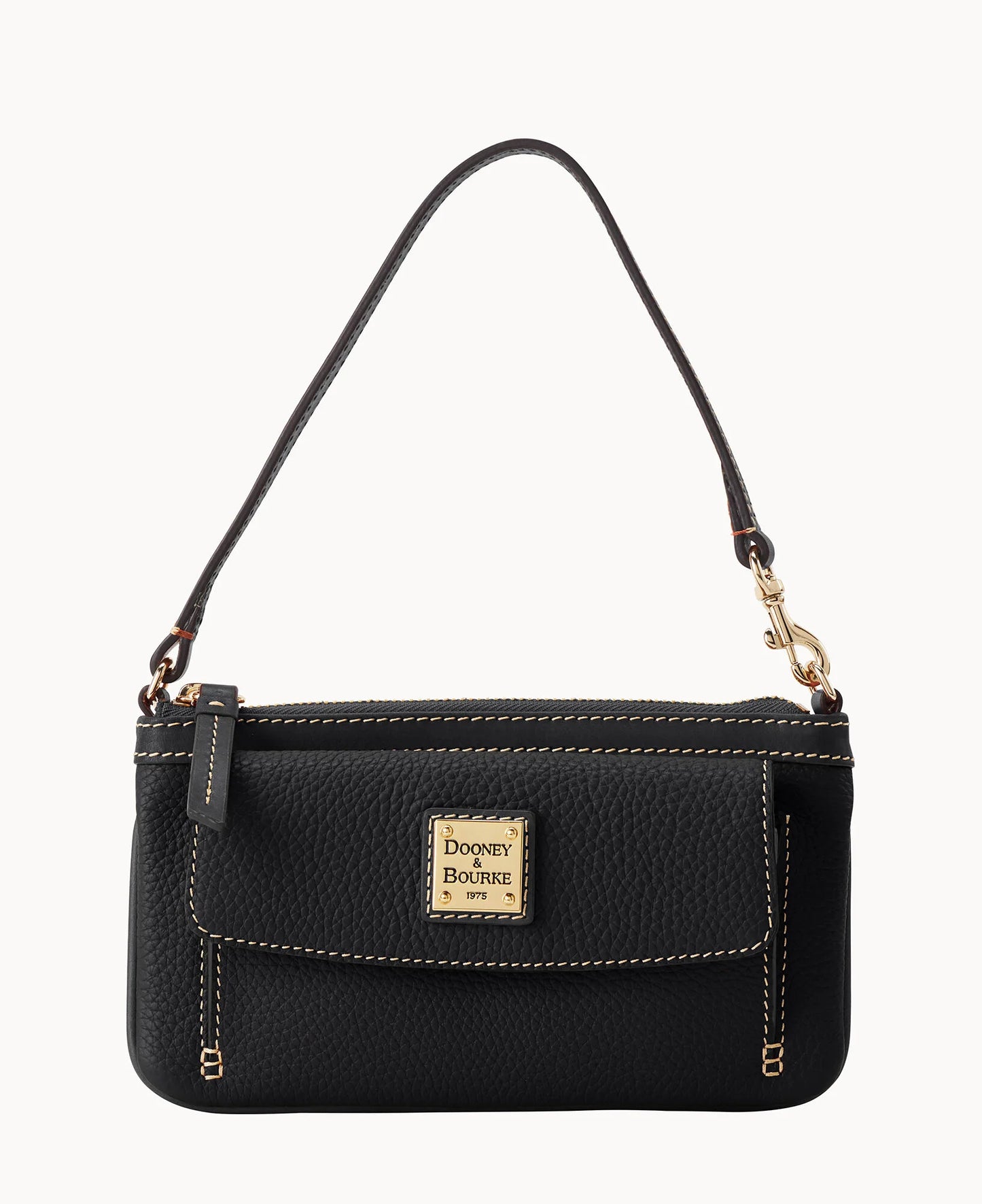 Pebble Grain Pocket Wristlet