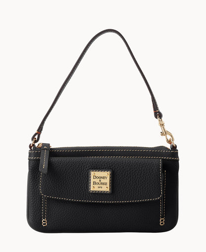 Pebble Grain Pocket Wristlet