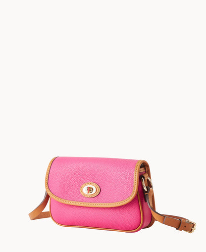 Pebble Grain Turnlock Crossbody 22