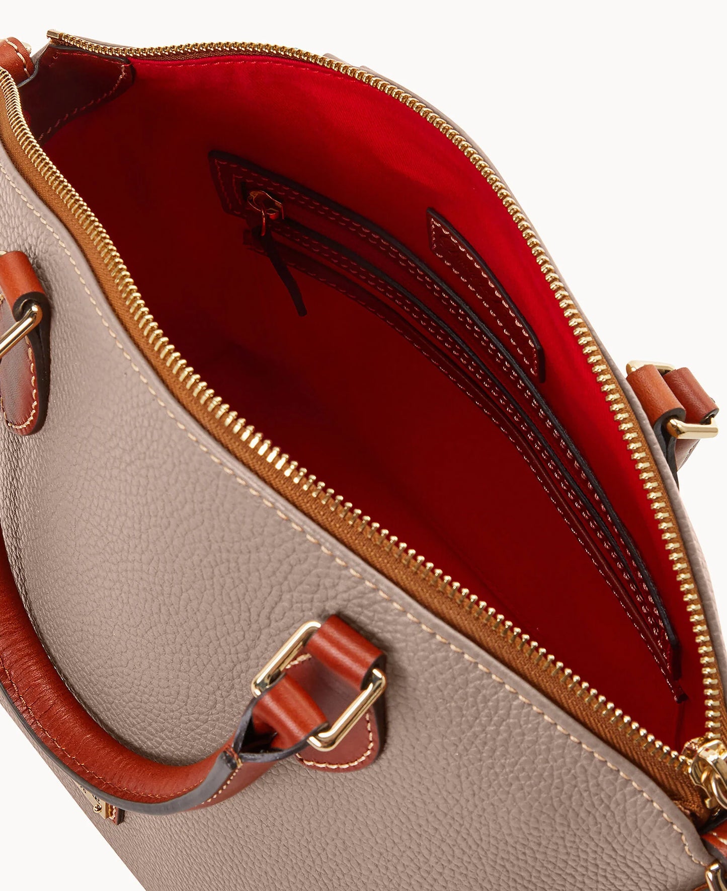 Pebble Grain Geena Satchel