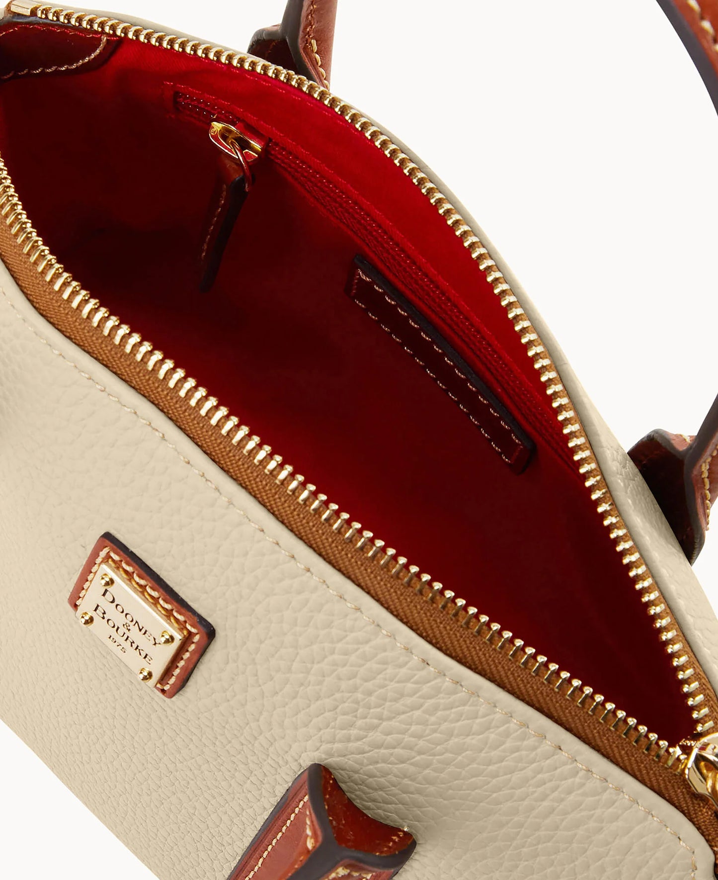 Pebble Grain Small Madeline Satchel