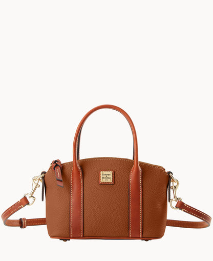 Pebble Grain Small Madeline Satchel
