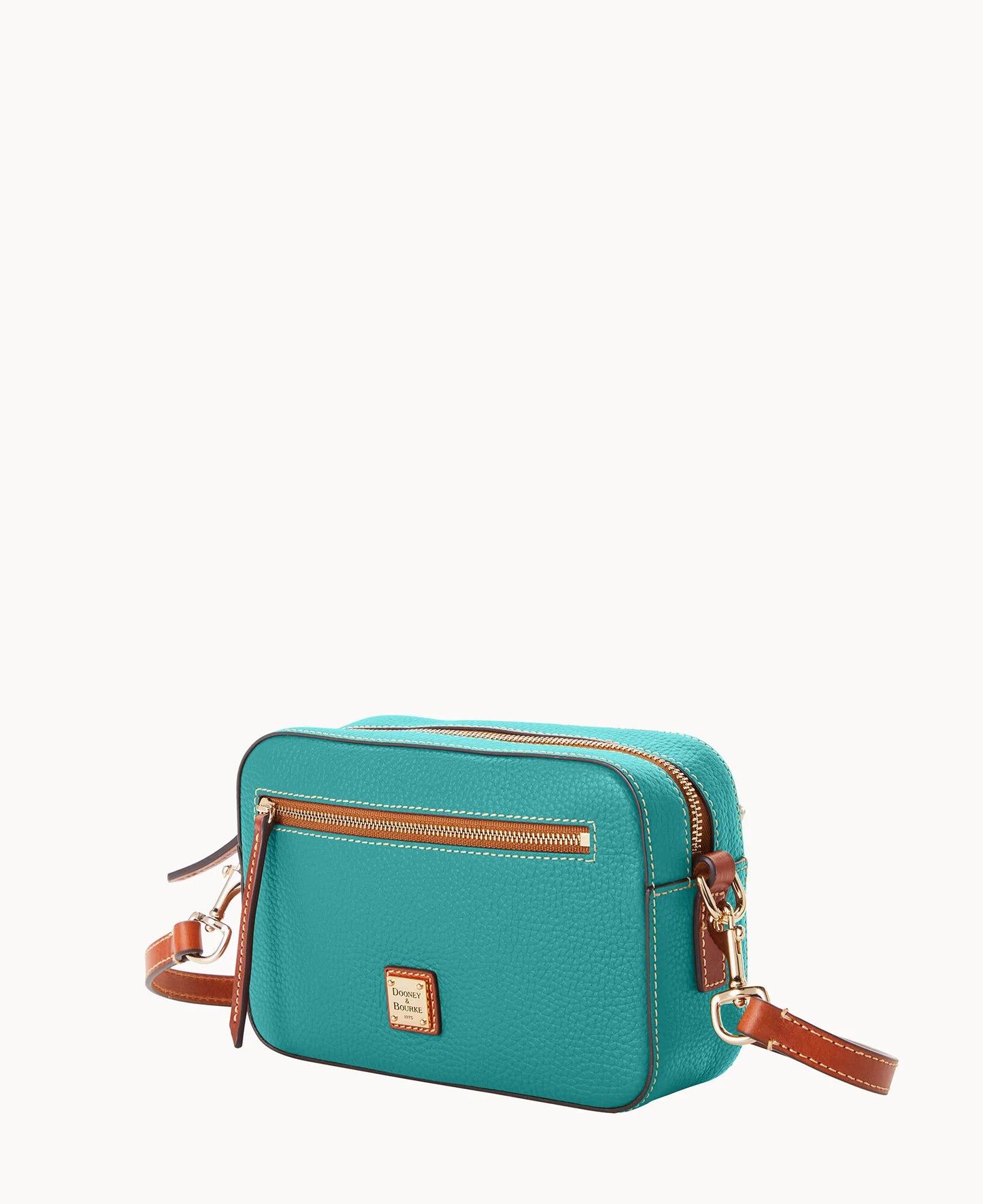 Pebble Grain Camera Zip Crossbody