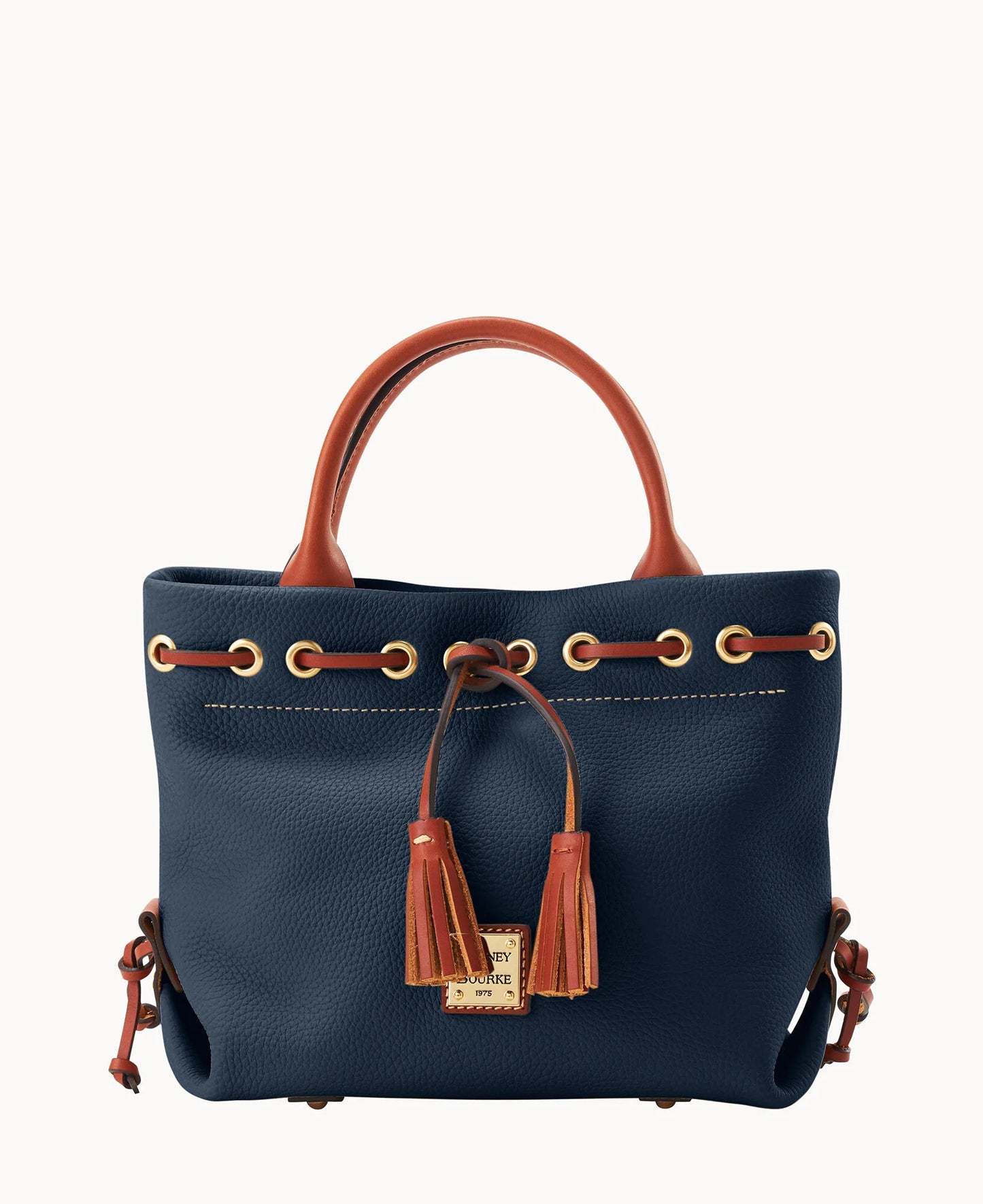 Pebble Grain Tassel Tote