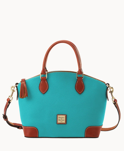 Pebble Grain Geena Satchel
