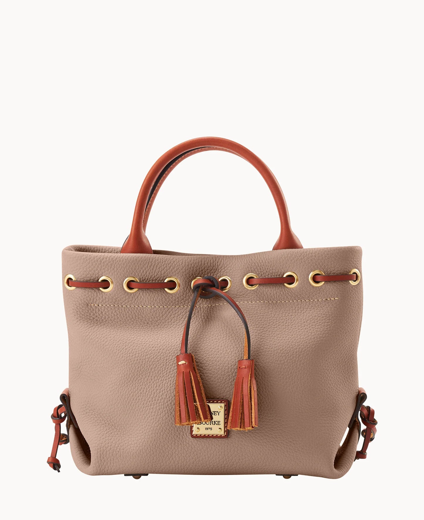 Pebble Grain Tassel Tote