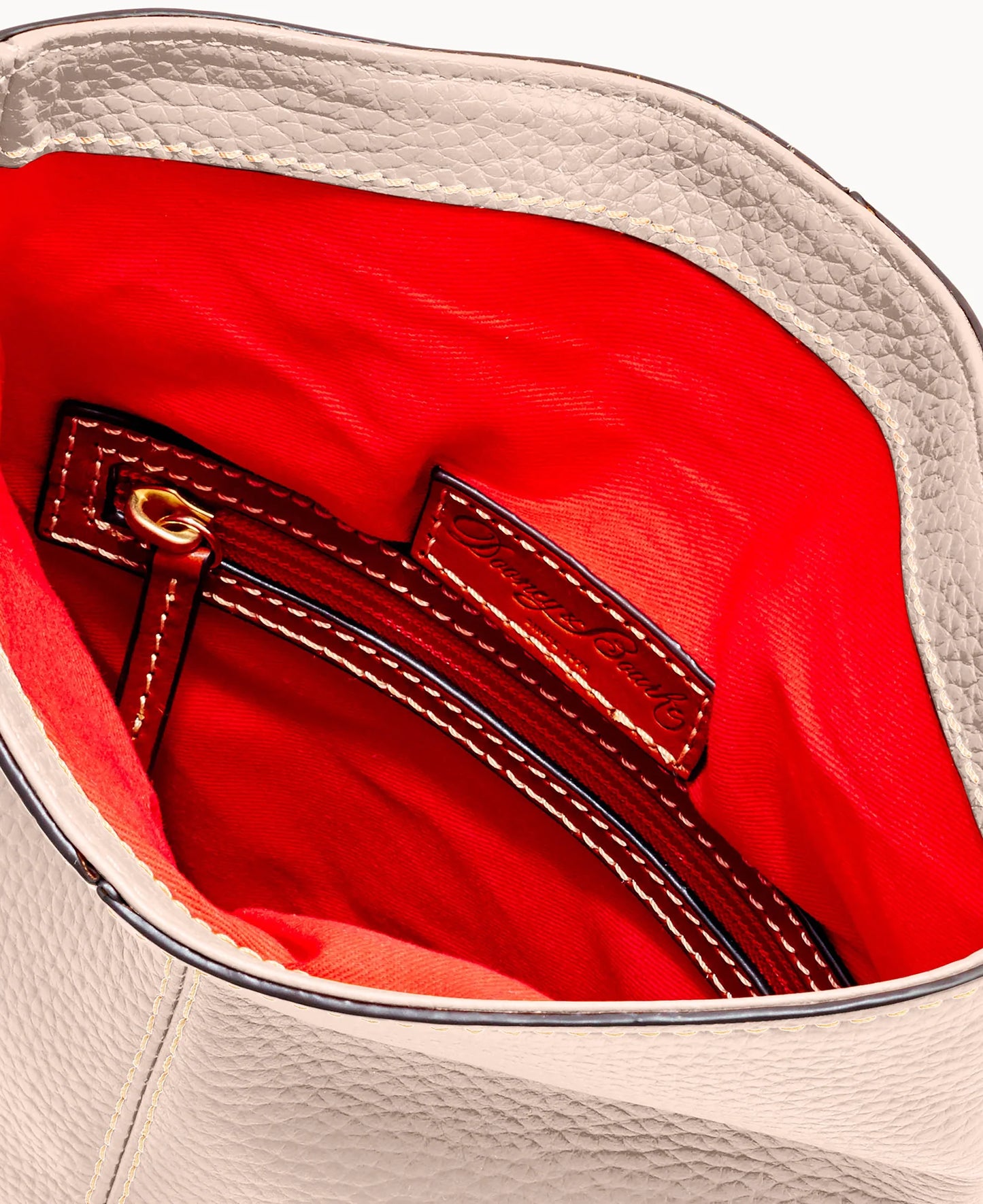 Pebble Grain Toggle Crossbody