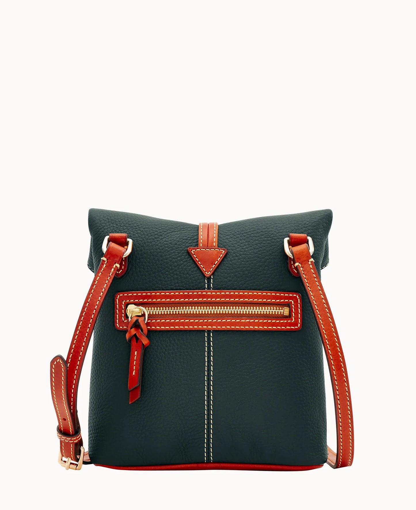 Pebble Grain Toggle Crossbody
